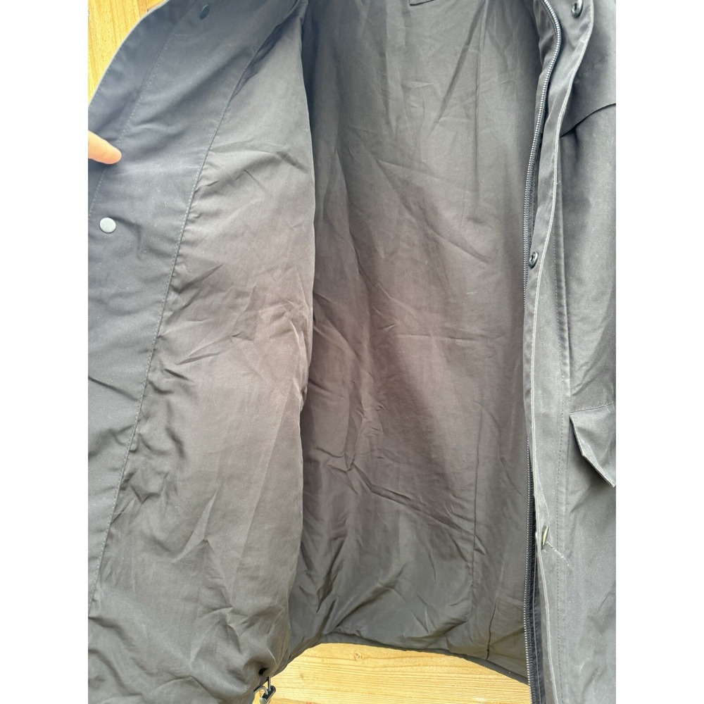 ZARA MAN BLACK Technical Hooded JACKET S LONG SLEEVE 1792 308 Size XLarge - Picture 9 of 14
